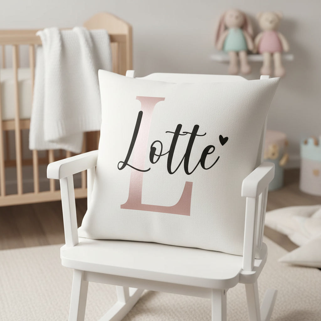 Baby Kussensloop met Naam