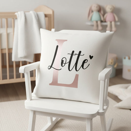 Baby Kussensloop met Naam
